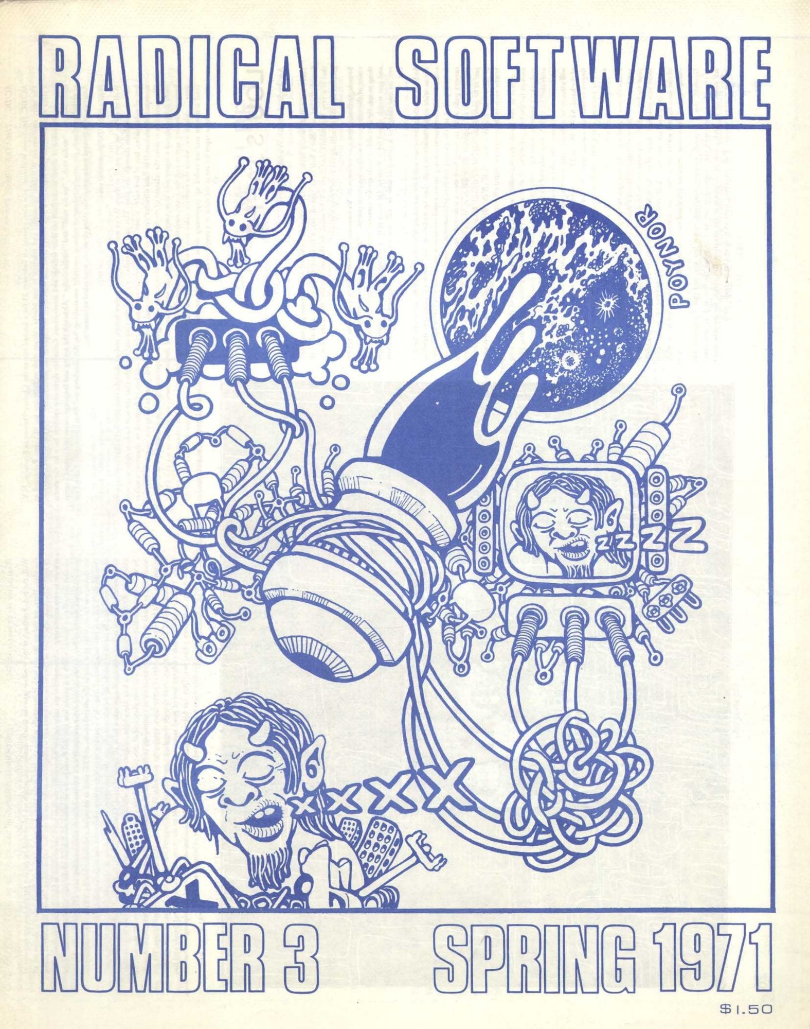 THE COVER FOR ISSUE NUMBER 3 FEATURING ART BY ANDY POYNER, A CALIFORNIA-BASED ARTIST FROM JOPLIN, MISSOURI.