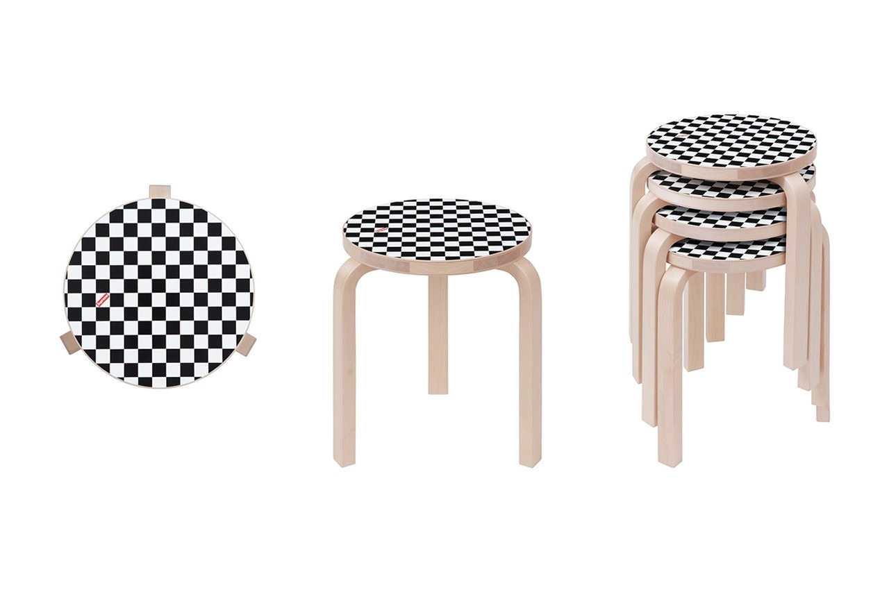 Supreme x Artek Aalto Stool 60, 2017