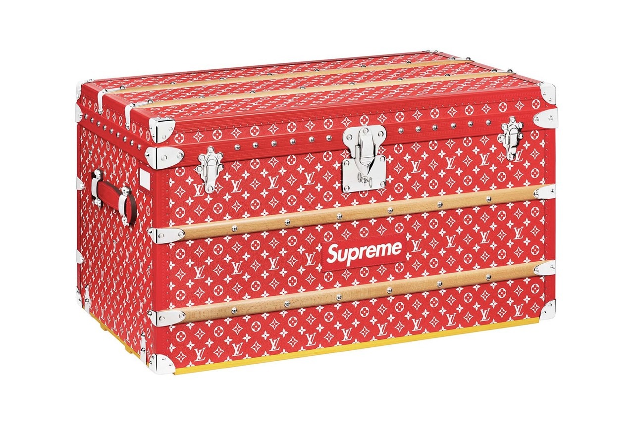 Supreme x Louis Vuitton Malle Courrier Trunk Monogram 90, 2017