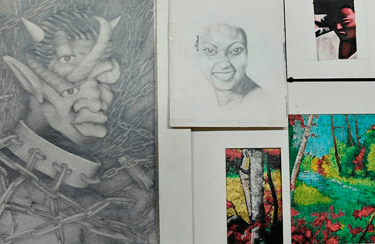 Art - Art Collector Buys Artwork Done by Kanye West as a Teenager